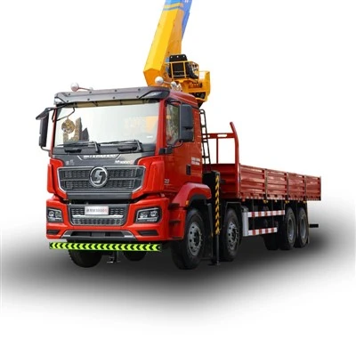 Shacman 8x4 kranli yuk mashinasi